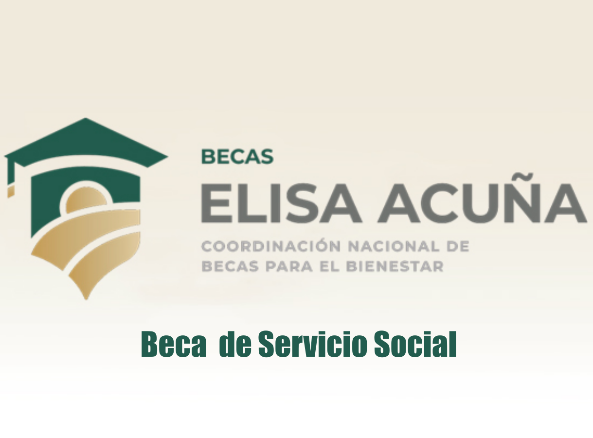 Convocatoria de Beca Elisa Acuña de Servicio Social